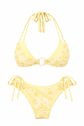 Double Layered Butter Yellow Bikini