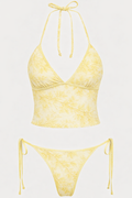 Tankini Butter yellow camo